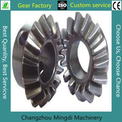 China Professional OEM Teeth Spur Bevel Gear Customized 45°~ 135° Shaft Angle for sale