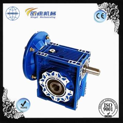 China NMRV50 Shaft Reducer Gear Transmission Box  With Motro 0.12-15kw for sale