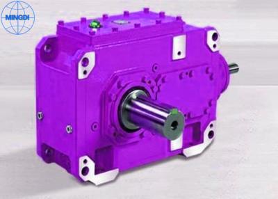 China Helical Torque Arm Gearbox / Gear Transmission Box With Ratio Range 1.25 - 450 for sale