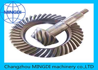 China Forged Helical Ring Pinion Gear With Material 17CrNiMo6 / Crown Wheel Pinion for sale