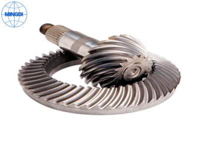 China 15º Pressure Angle Truck Crown Wheel Gear with Blackened & Nickel Plating for sale