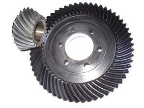 China Standard 20crmnti Spiral Bevel Gear With Keyways / Bevel Pinion Gear for sale