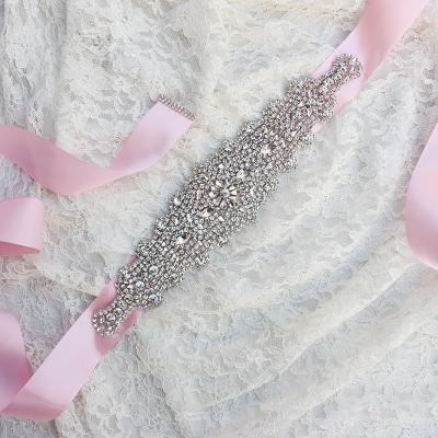 China Wedding Sash Crystal Sash, Rhinestone Sash, Wedding Dress Sash for sale