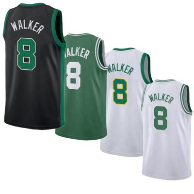 China Antibacterial Men's Kemba Walker Jersey Embroidery Basketball Uniforms #8 Kemba Walker Basketball Jersey for sale