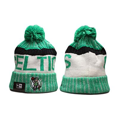 China New 2021 High Quality Wholesale Antibacterial Beanies Wool Basketball Green Warm Hat for sale