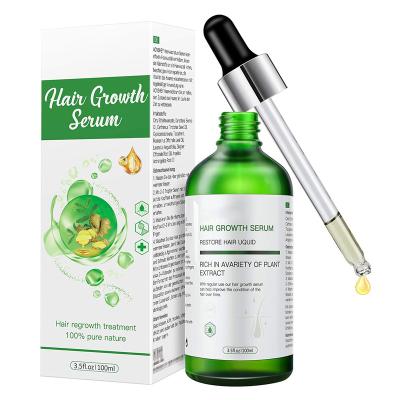 China Vegan Private Label Hair Treatment Private Label Hair Loss Serum Organic Anti Hair Loss Boosting Hair Growth Oil for sale