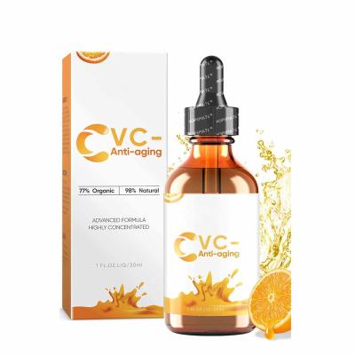 China Anti-Wrinkle Private Label Anti Aging Serum Face VC Organic Beauty Skin Care Vitamin C Serum for sale