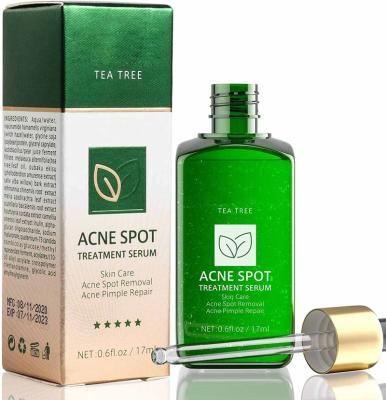 China Pure Dark Circles Tea Tree Acne Treatments Peel Serum Clearing Severe Acne and Repairing Skin Acne Spot Treatment Tea Tree Serum for sale