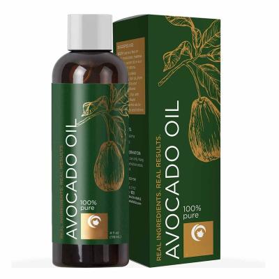 China Moisturizer Private Label Pure Avocado Oil For Body Massage Oil Skin Hair And Nail Essential Oil for sale