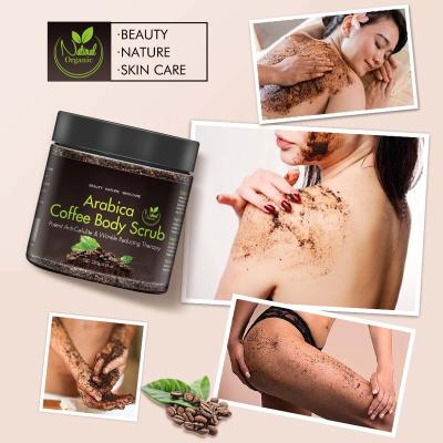 China Hot Selling Exfoliator Skin Care SPA Whitening Moisturizing Sugar Face Scrub Private Label Exfoliating Coffee Body Scrub for sale