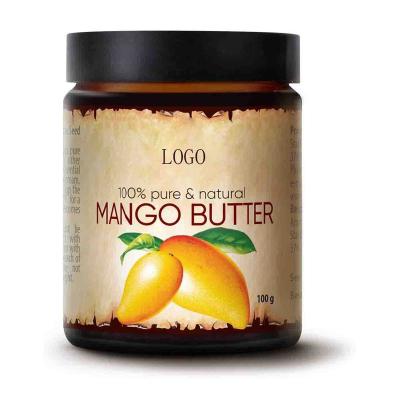 China Moisturizer Wholesale Natural Organic Mango Body Lotion Moisturizer Whitening Whipped Raw Mango Body Butter for sale