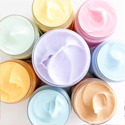 China Custom Luxury Skin Care Private Label Bulk Moisturizer Relief Scented Natural Moisturizing Body Butter Shea Butter Organic Whipped Cream for sale