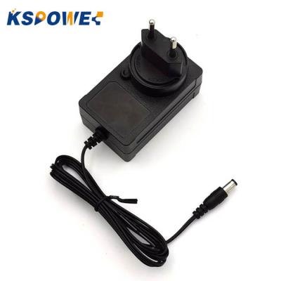 China Compact Design 15V 2A Interchangeable Plug Power Adapter 15 Volt 2 Amp DC to AC Power Adapter KS39DU-1500200 for sale