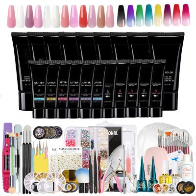 China Quick Drying Easy Apply 168 Nude Colors Professional Nail Gel Sets For Nail Art Decoration Nail Tool Set for sale