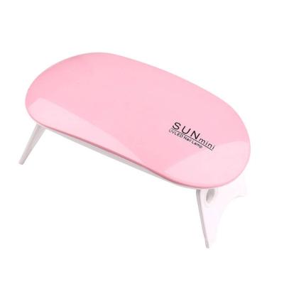 China ZEJIA Factory Wholesale Sun Nail Lamp 6w UV Led Nail Gel Curing Mini UV Led Nail Polish Curing Light Dryer for sale