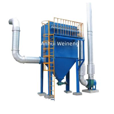 China Electric Furnace Dust Collection Industrial Pulse Dust Collector Machine Bag Type Single Dust Collector On The Dustbin for sale