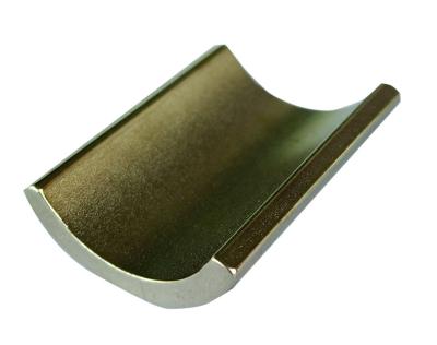 Cina Industrial Magnet N35SH/N48Shipping And Handling Arc Segment Neodymium Magnet For DC Motor in vendita