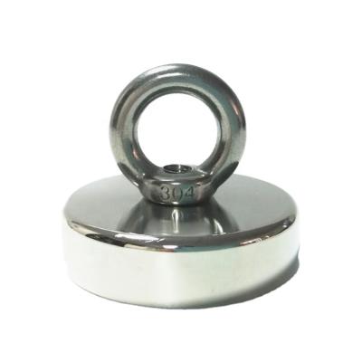 Cina High Quality Stable Performance ABM Industrial Magnet Diameter 90mm 900lbs Fishing Magnet Kit Neodymium Magnet For Sale in vendita