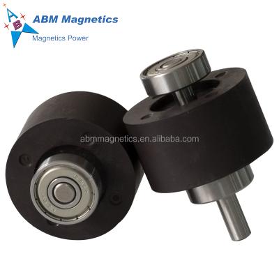 China DC Industrial Motor Magnet Rotor Ferrite Injection Motor Heatsink Magnet 4 Pole High Temperature Magnetic Ring zu verkaufen