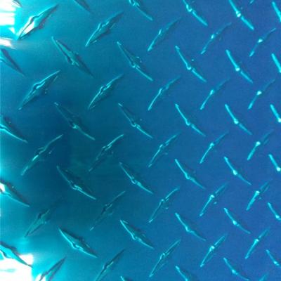 China Aluminum Diamond Plate Weight Plate And Plate Sheet Anti-Slippery Checkered Aluminum Sheets for sale