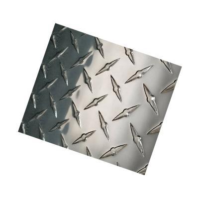 China Refrigerators 1 Bar / 5 Bars Embossed Aluminum Plate With Hook Checkered Pattern for sale