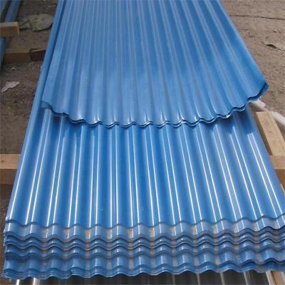 China Roof Sheet Prepainted Corrugated Aluminum Sheet For Building Materials for sale