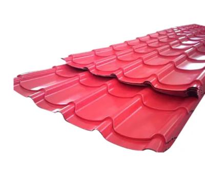 China Roofing Building Decoration 1060 3003 Colors Aluminum Roofing Sheet / Pre Painted Aluminum Corrugated Tiles for sale