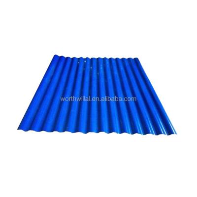 China Roof Building Decoration Colored Aluminum Roof Sheet Color Coated Aluminum Corrugated Sheet for sale