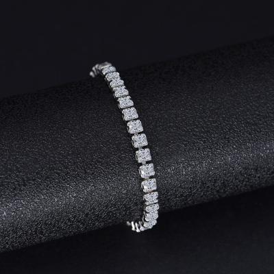 China Trendy new style charm bracelet jewelry women's high quality zircon tennis bracelet for sale