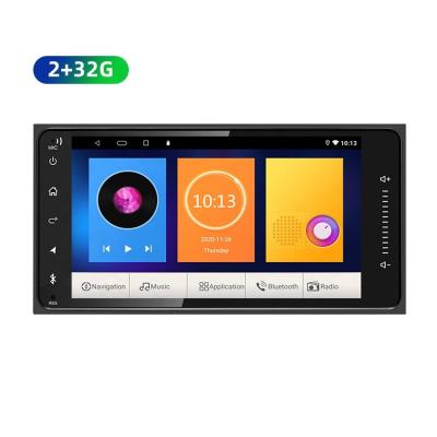 China 7Inch 2+32Gb Multifunctional Car Automotive Navigation For Toyota BT Usb AM Fm Radio Android Multimedia for sale