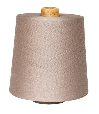 China Very Soft Mercerized Cotton Yarn Viable For Home Textile Yarn Of Semi Worsted Yarn for sale