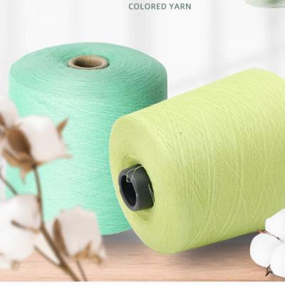 China Sustainable organic ne30/1 cotton combed yarn for knitting machine for sale