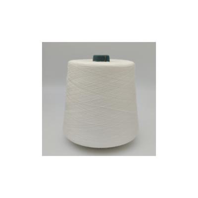 China Sustainable White High Quality Bamboo Fiber Yarn For Knitting For Weaving Hot Selling for sale