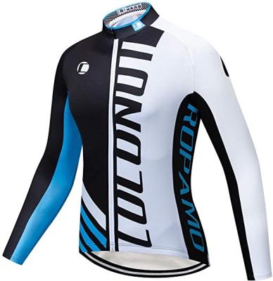 China Breathable custom sublimation printing long sleeve jersey pro team bike wear cycling cycling uniform for sale