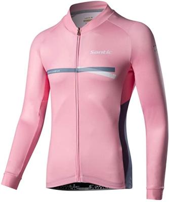 China 2022 New Breathable Custom Outdoor Long Sleeve Bicycle Sports Wear Cycling Jersey Top For Women for sale