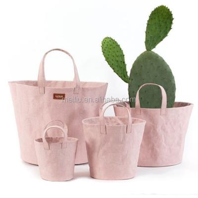 China 2022 Modern Washable Kraft Paper Plant Pot New Small Popular Modern Washable Kraft Pot With High Quality for sale