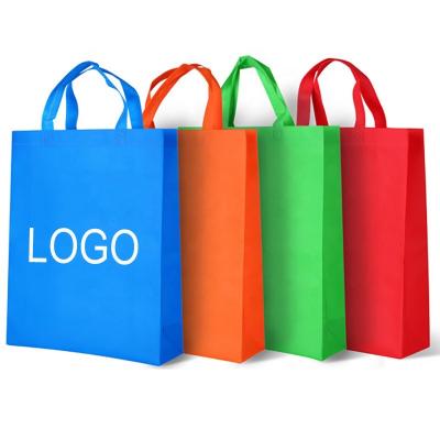 China Wholesale Custom Recyclable Logo Printing Non Woven Bag Biodegradable Non Woven Bag pp Recycle Non Woven Shopping Bag for sale