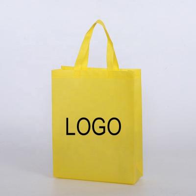 China Wholesale Custom Nonwoven Bag Recyclable Carry Shopping Reusable Logo Printed Promotional Colorful pp Tote Bag for sale