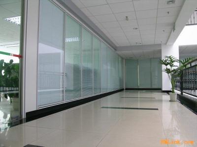 China Acoustic Insulation Office Glass Partition Systems , Glass Bathroom Partition Walls for sale