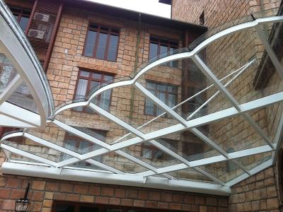 China Laminated Security Glass , Toughened Glass Panels For Balcony for sale