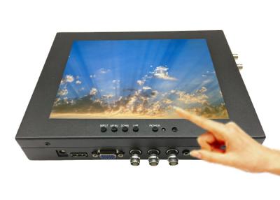 China Energy Saving 8.4 Inch Rackmount Lcd Monitor , Metal Frame Touch Screen Display for sale