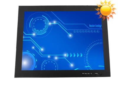 China Wall - Mounted 12.1 Inch Sunlight Viewable Monitor , 1000nits High Brightness Screen for sale