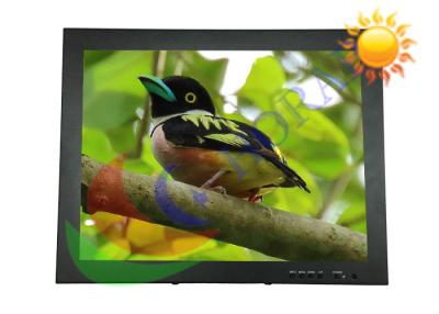 China 15 Inch Industrial Lcd Monitor , Sunlight Readable Touch Screen Resolution 1024 * 768 for sale