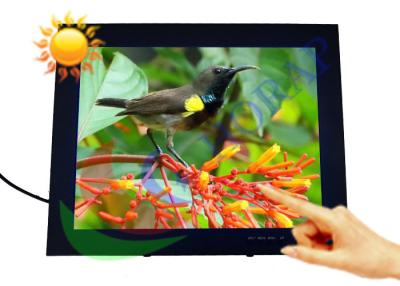 China Industrial 15 Inch High Brightness LCD Monitor Wall Mount For Shopping Malls for sale