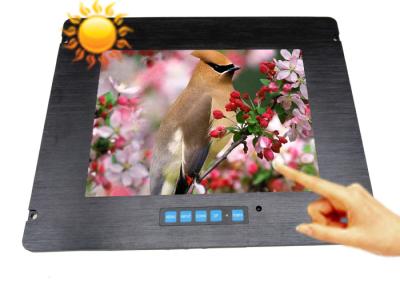 China Sunlight Readble Marine LCD Monitor Touch Screen High Bright 10.4 Inch For Security for sale