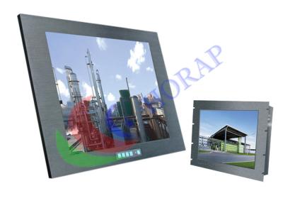 China 10.4 Inch Marine LCD Monitor Open Frame Embedded Waterproof  For Security for sale