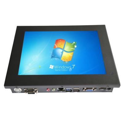 China Pure Flat 15.6 INCH Industrial Touch Screen Monitor , High Resolution Rugged Panel Pc for sale