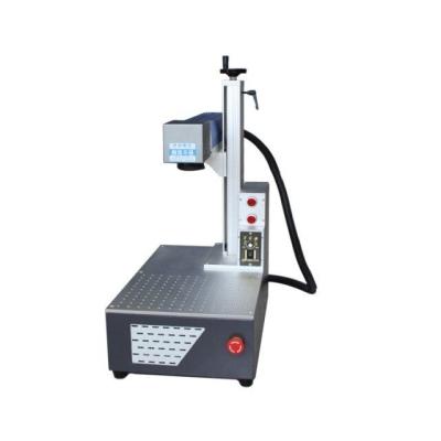 China Air Cooled Raycus 20w 30w 50w Ezcad Desktop Type Fiber Laser Marking Machine Portable for sale