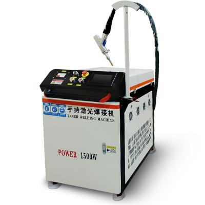 China Metal Stainless Steel Laser Welder 1000W 1500W 2000W Watt Fiber Laser Machine Laser Cleaning Rust Removing Machine for sale