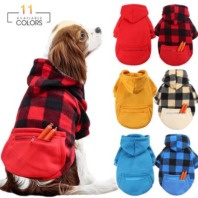 China Viable Dog Hoodies Clothes Pet Sweater For Small Medium Large Dogs Winter Warm Soft Wool Pets Clothing Chihuahua Cat Coat Outfit for sale